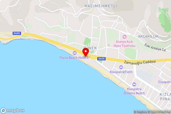 Muz Hotel - Hotel Location Map