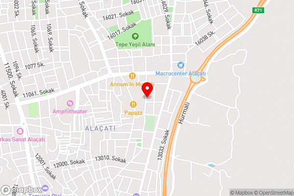 My Adress Alaçatı Butik Otel - Hotel Location Map