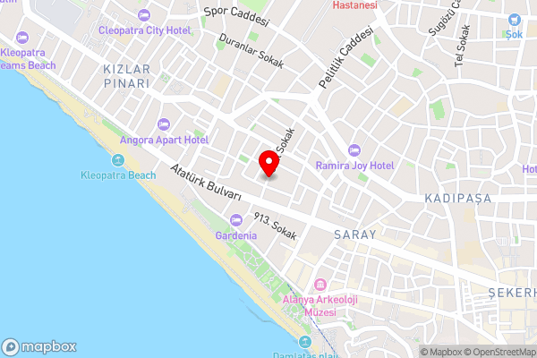 My Home Apart - Hotel Location Map