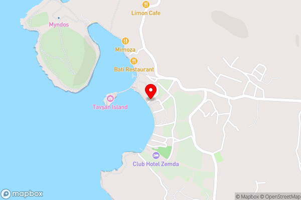 myndos bed & breakfast - Hotel Location Map