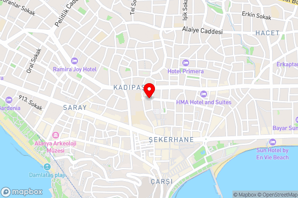 Narcis Apart Hotel - Hotel Location Map