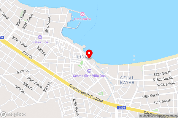 Nars Ilica Hotel - Hotel Location Map
