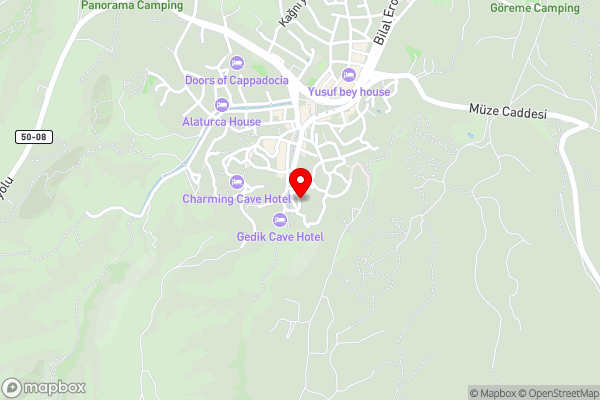 Nature Park Cave Hotel - Hotel Location Map