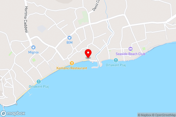 Naz Liman Otel Bodrum - Hotel Location Map