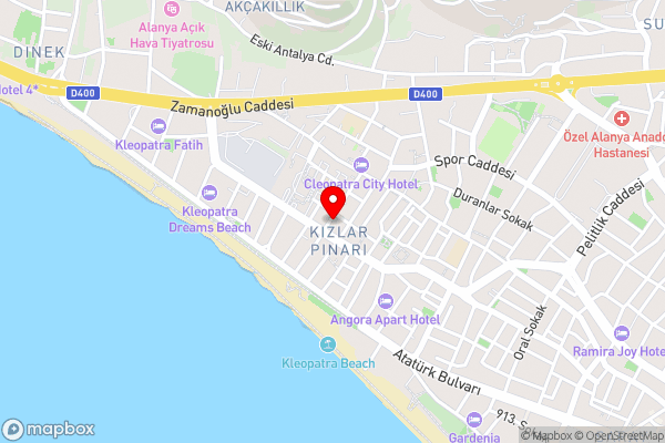 Nehir Apart Hotel - Hotel Location Map