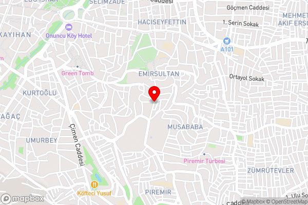 Nergiz - Hotel Location Map