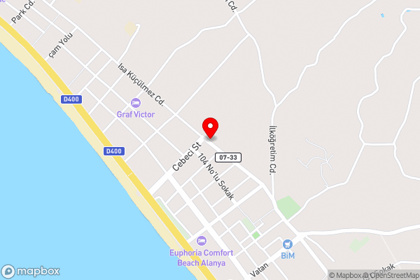 Neridabeachhomes 20 - Hotel Location Map