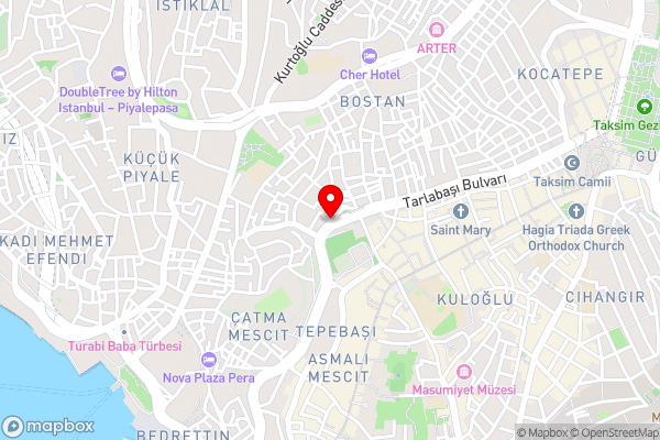 Neval-Ist Konaklama - Hotel Location Map