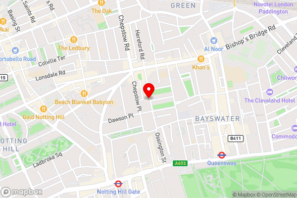 New Linden Hotel - Hotel Location Map