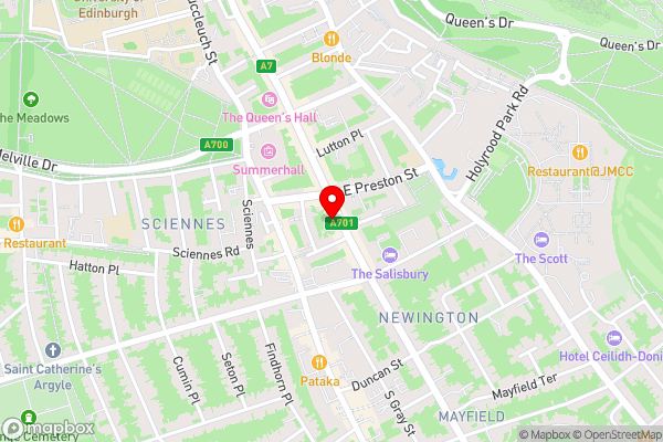 Newington Road - Edinburgh Apartment - Hotel Location Map