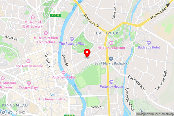 No 15 by GuestHouse, Bath - Hotel Location Map