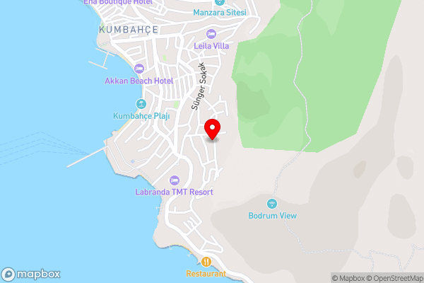 Noa Suite Hotel - Hotel Location Map