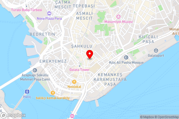 NOA - Tatar Beyi 18 - Hotel Location Map