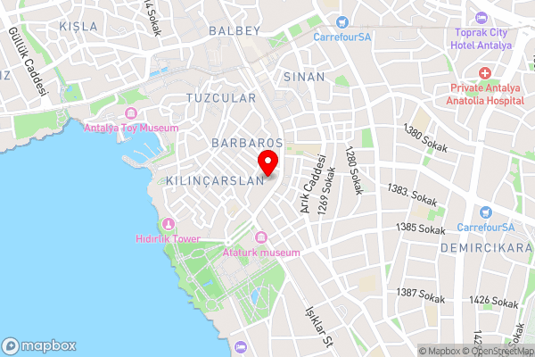 NOA’S Boutique Hotel - Hotel Location Map