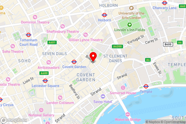 NoMad London - Hotel Location Map