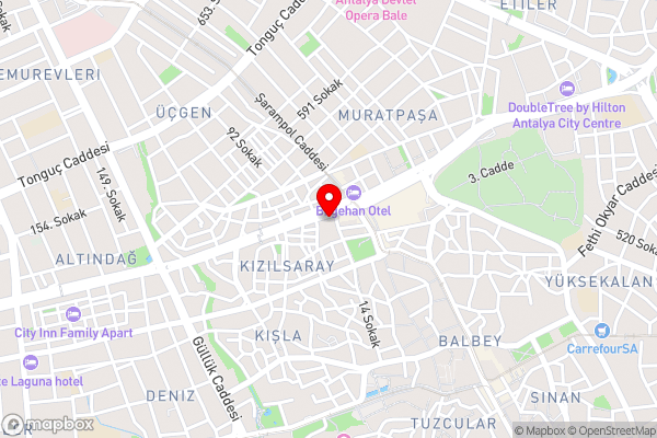 Nora Apartments 1 bedroom - Hotel Location Map