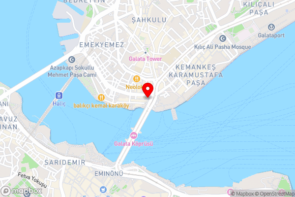 Nordstern Hotel Galata - Hotel Location Map