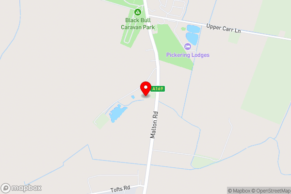 North Yorkshire Horse Box - Hotel Location Map