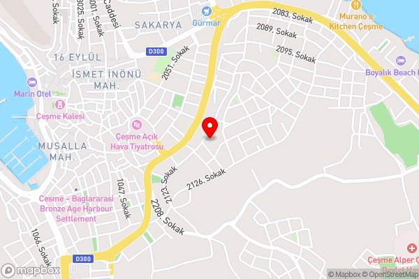 Nova Butik Hotel Çeşme - Hotel Location Map