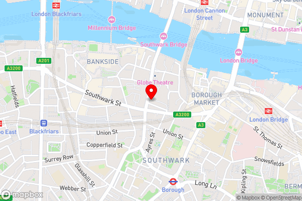 Novotel London Bridge - Hotel Location Map