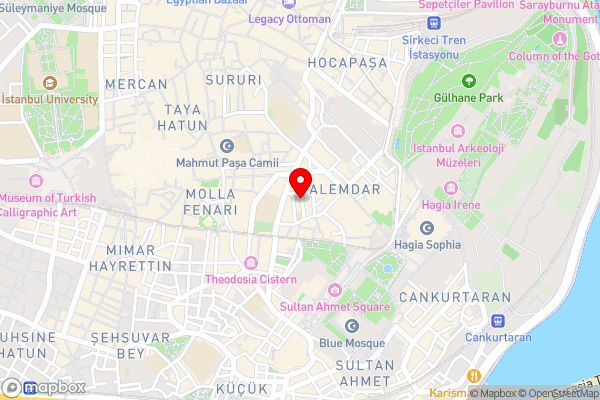 Nowy Efendi Hotel - Special Category - Hotel Location Map