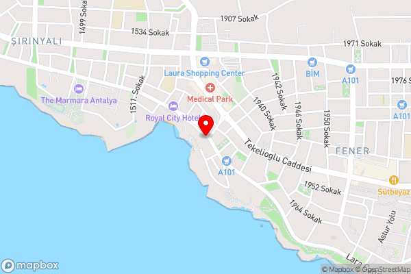 Nun Otel & Spa - Hotel Location Map