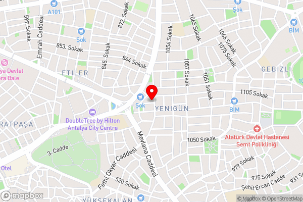 NURER KIZ APARTI - Hotel Location Map