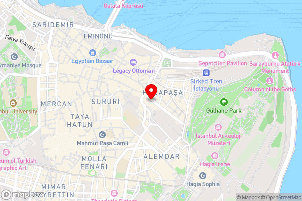 Nusretbey Hotel - Hotel Location Map