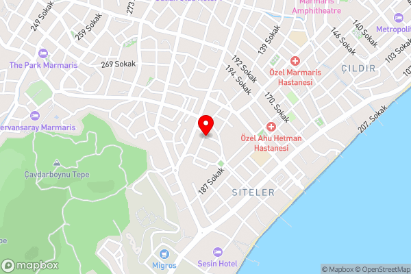 Oasis apart - Hotel Location Map