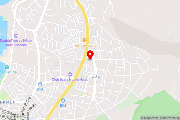 Odelia Resort Hotel - Hotel Location Map