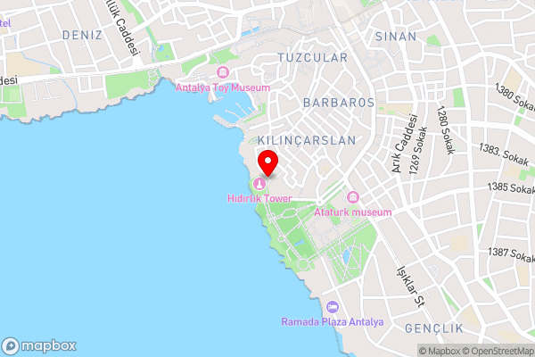 Old City Pension - Hotel Location Map