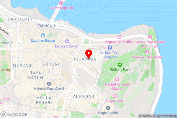 old hatay hotel - Hotel Location Map