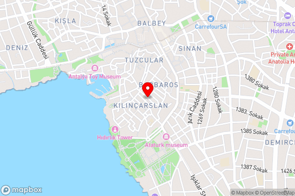 OLD HOUSE HOTEL&PUB - Hotel Location Map