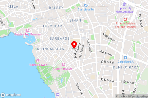 Old town Cozy Villa in the heart of Antalya - Hotel Location Map