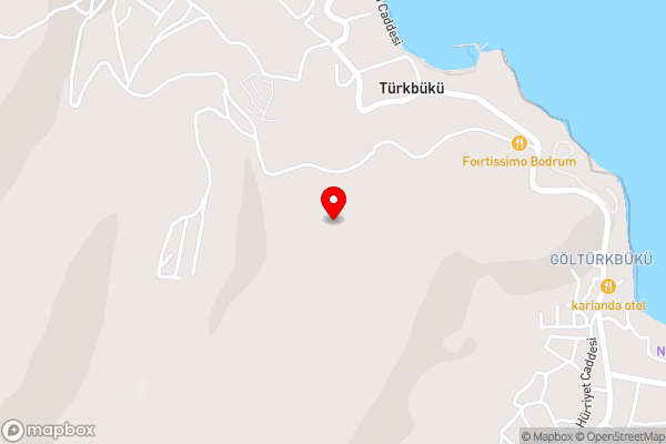 Olira Türkbükü Residences - Hotel Location Map