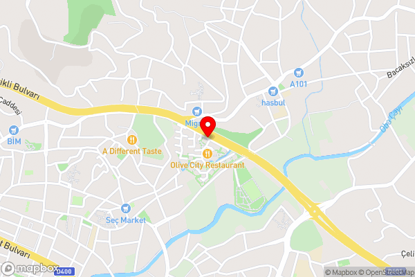 Olive City Alanya - Hotel Location Map