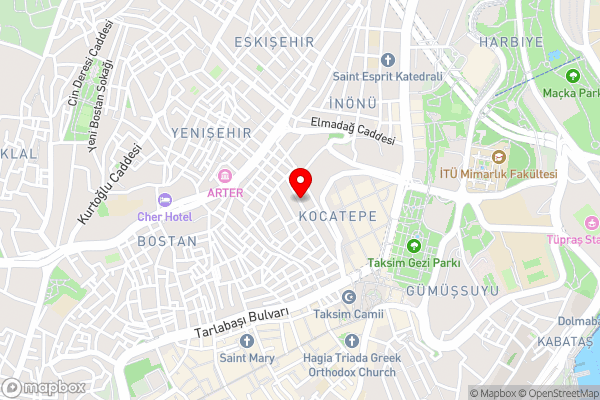 Olympos Garden Hotel - Hotel Location Map