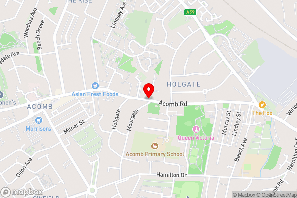 ONE MOORGATE VIEW - Hotel Location Map