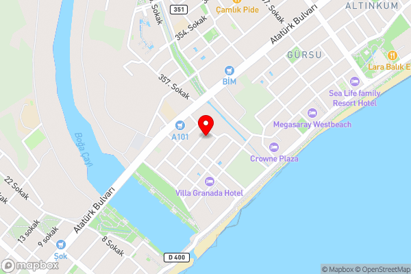 Onix Apart Hotel - Hotel Location Map