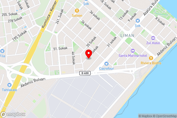 Onkel Rada Apart Hotel - Hotel Location Map