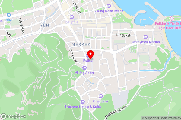 Orange Garden Hotel THE NORDIC - Hotel Location Map