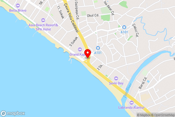 Orange Grove Apart Hotel - Hotel Location Map