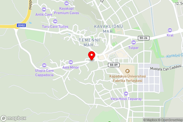 Orion Cave Hotel - Hotel Location Map