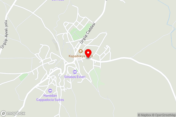 Osiana Hotel - Hotel Location Map