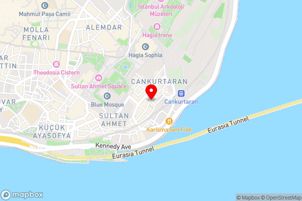 Osmanhan Hotel - Hotel Location Map