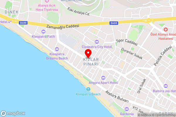 Otel - Hotel Location Map
