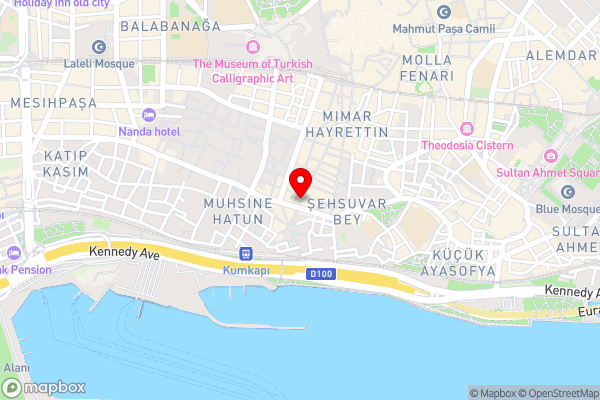 Ottoman Time Hotel - Hotel Location Map