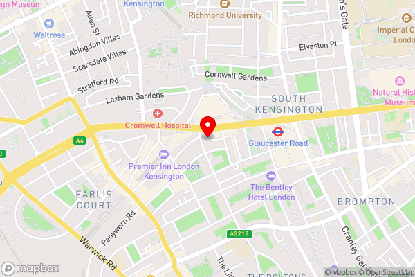 Oxbridge Apartments - Hotel Location Map