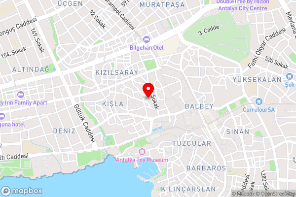Özhan Hotel - Hotel Location Map
