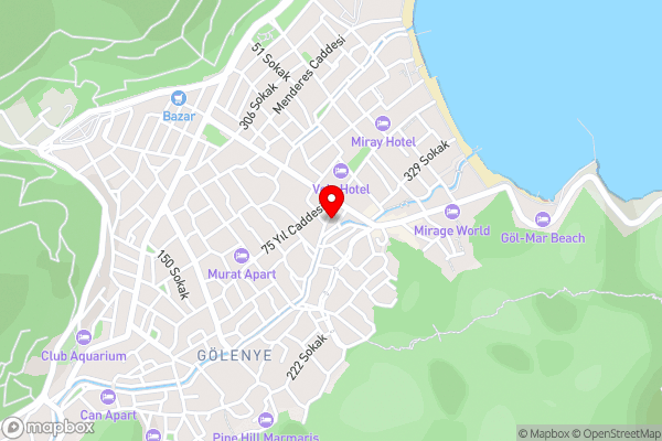 Ozlem 2 Apart Hotel - Hotel Location Map